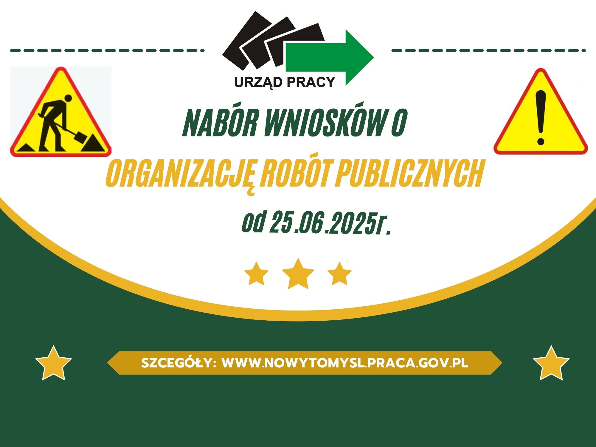 Zdjęcie artykułu Nabór wniosków o organizację robót publicznych