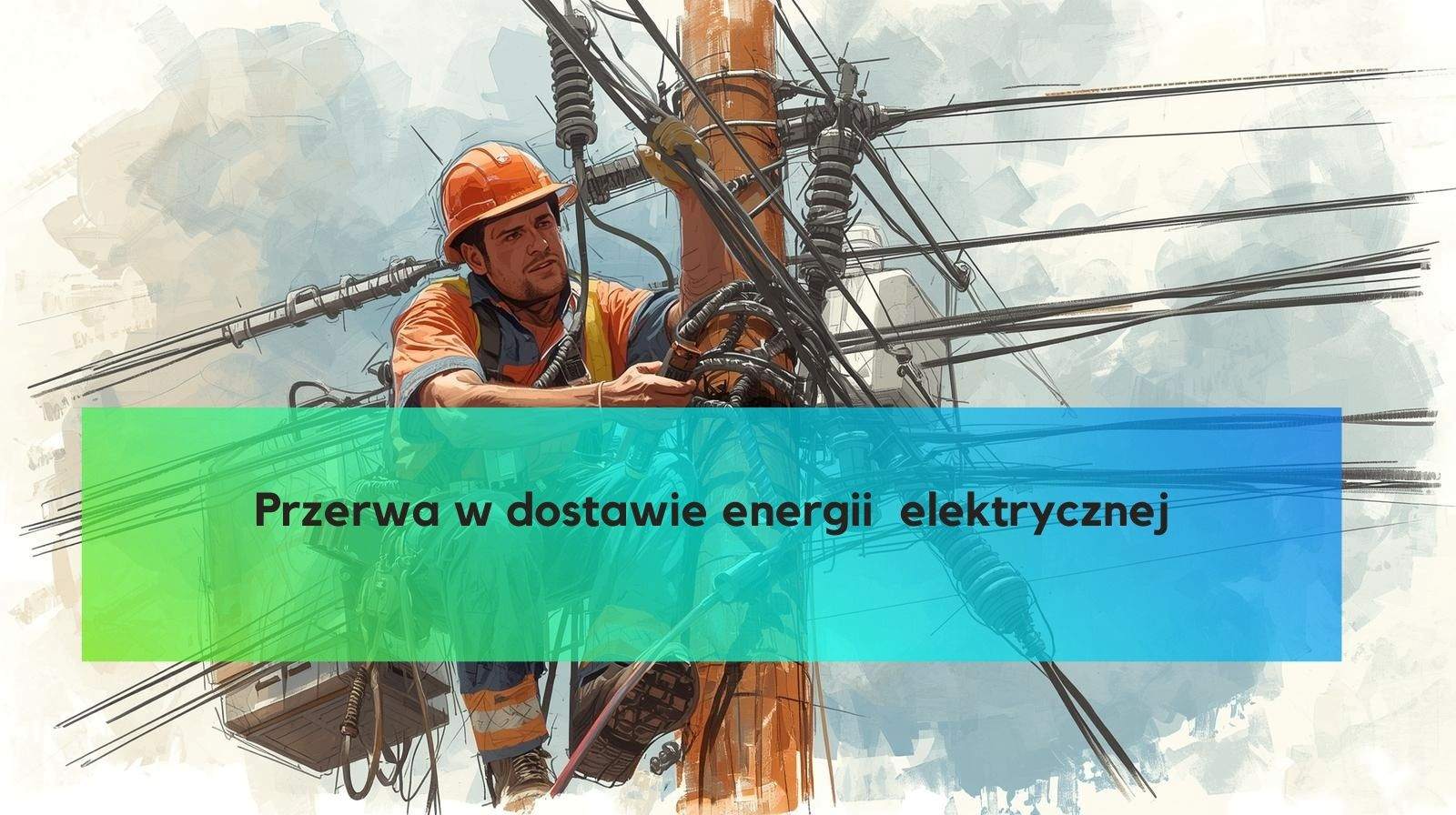 Zdjęcie artykułu Przerwa w dostawie energii elektrycznej