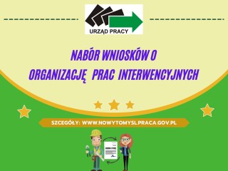 Zdjęcie artykułu Nabór wniosków o zorganizowanie prac interwencyjnych