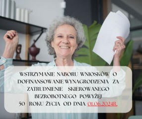 Zdjęcie artykułu Wstrzymanie naboru wniosków na dofinansowanie...