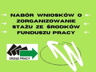 Zdjęcie artykułu NABÓR WNIOSKÓW O ZORGANIZOWANIE STAŻU ZE ŚRODKÓW FUNDUSZU...