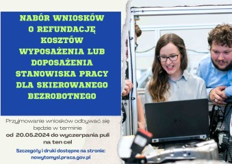 Zdjęcie artykułu Nabór wniosków o refundację kosztów wyposażenia lub...